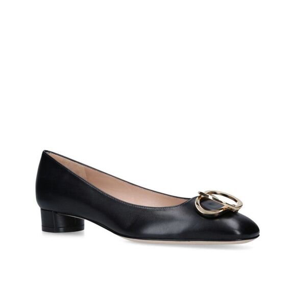 Stuart Weitzman Leather Anicia Pumps 25 - Picture 1 of 15